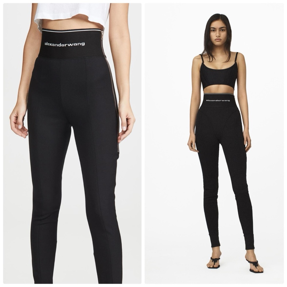 Alexander Wang Black Leggings